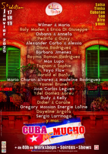 Cuba me Mucho Angers janvier 2025 - Baila con Amigos