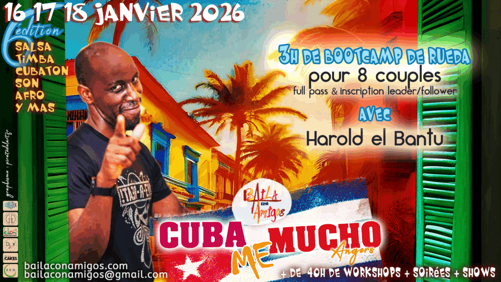 Cuba me mucho 6 - harold el bantu -bootcamp rueda