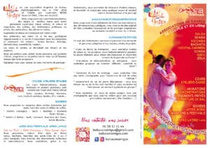 plaquette Baila con Amigos & EDS - saison 2026/2027