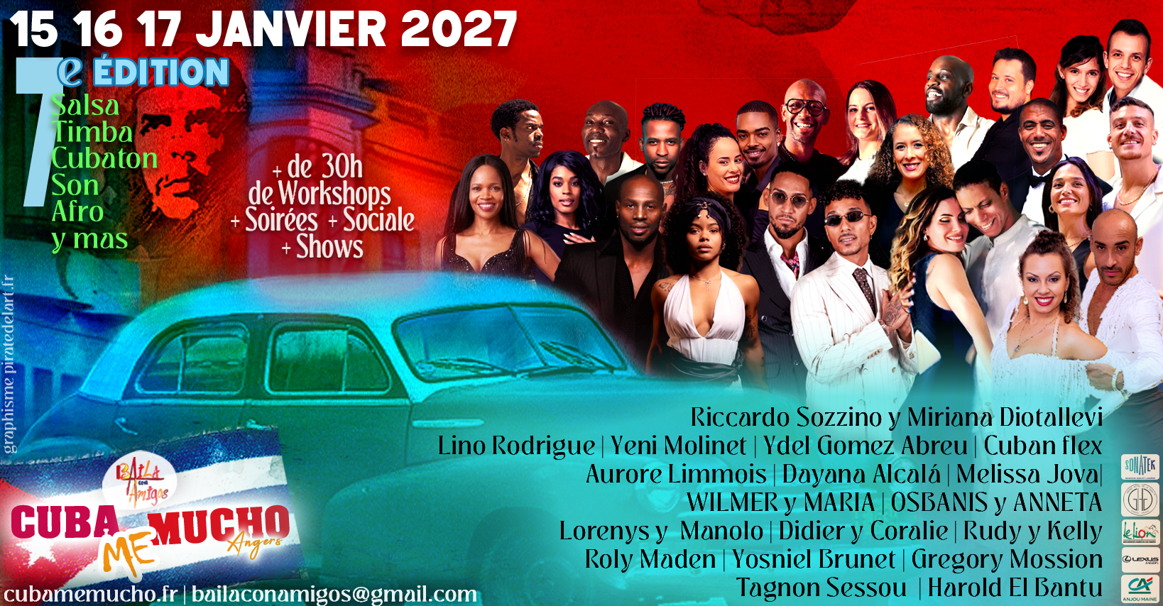 Festival Cuba me Mucho - janvier 2027 - Angers - intervenants