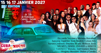 Festival Cuba me Mucho - janvier 2027 - Angers - intervenants